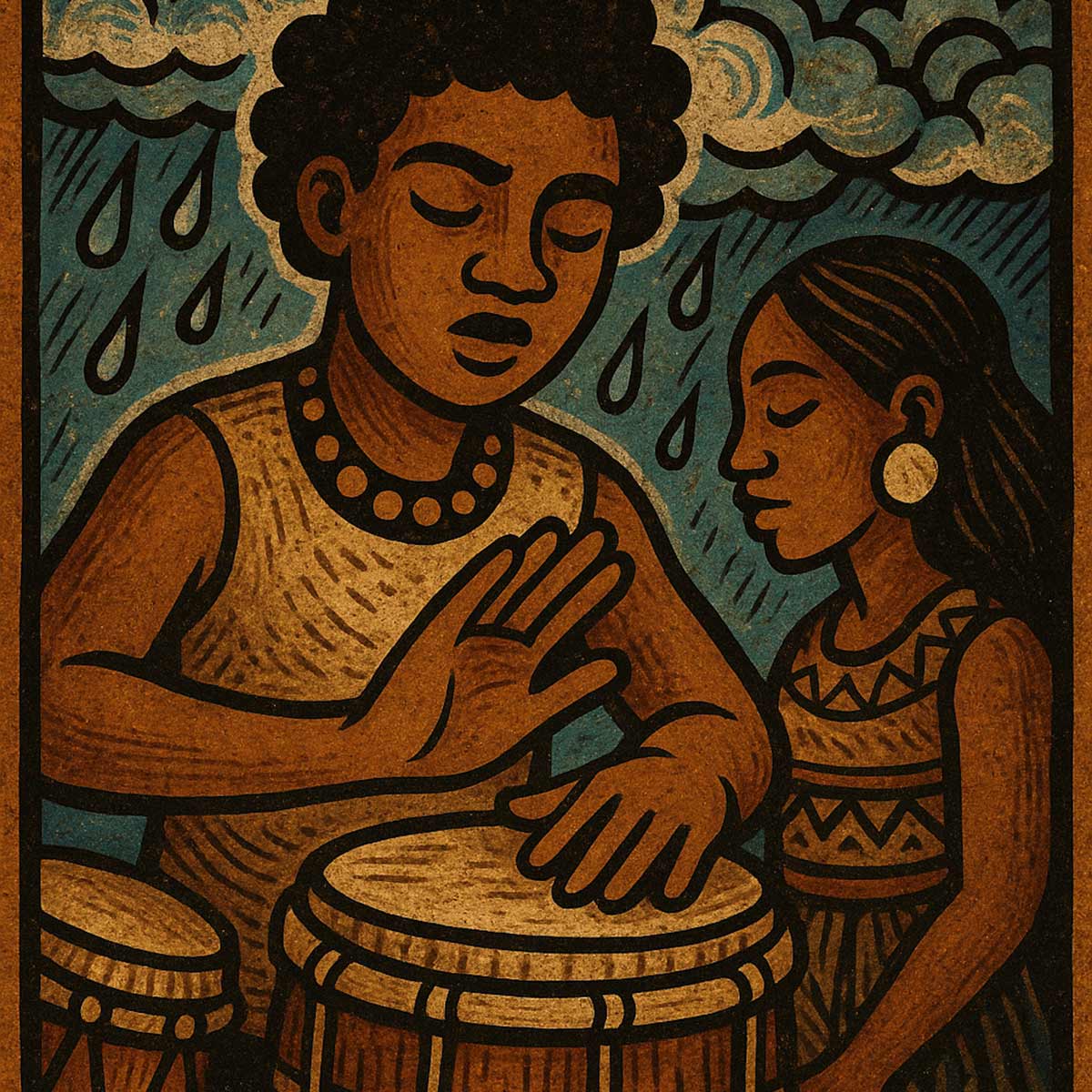 Drum That Knew the Rain