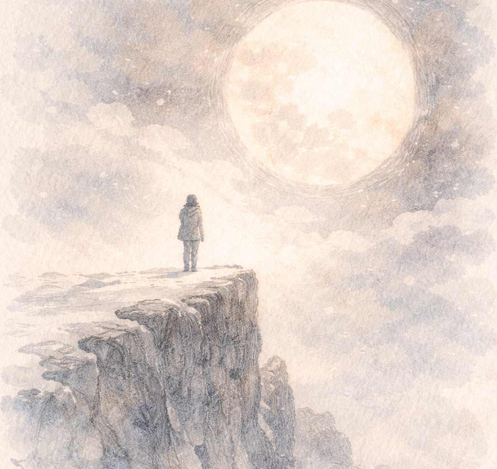 Girl Who Walked With The Moon