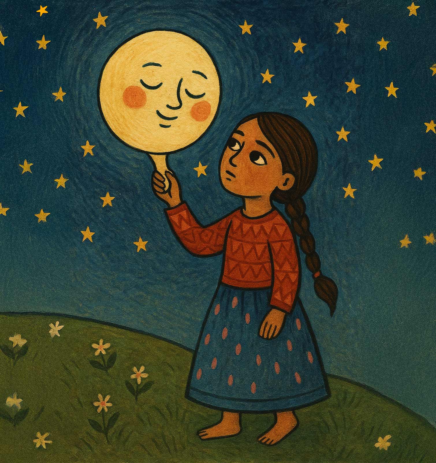The Girl Who Walked With The Moon